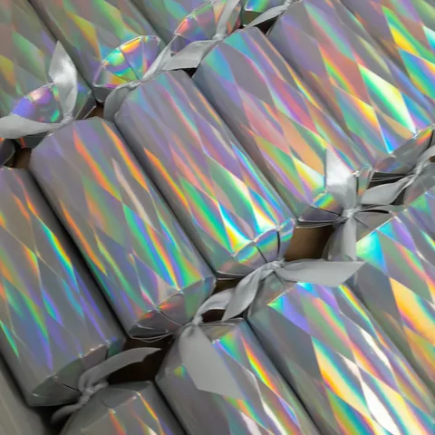 6 X BOXES OF 6 PACK LUXURY IRIDESCENT CRACKERS