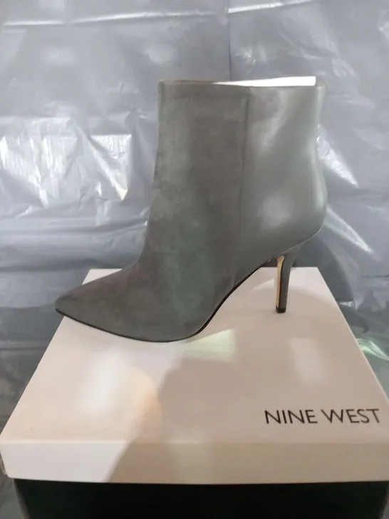 BOXED NINE WEST FLAGSHIP ANKLE BOOT SIZE 8 