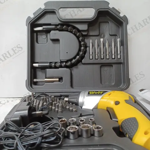 WOLF 3.6V CORDLESS LITHIUM ION SCREWDRIVER