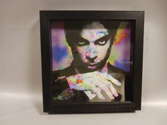 TRISTAN GREEN SIGNED LIMITED EDITION FRAMED PRINCE ART PRINT (6/40)