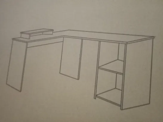 PALLET OF APPROXIMATELY 24 BOXED L-SHAPED COMPUTER DESKS 