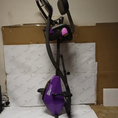 FITQUEST FLEX EXPRESS EXERCISE BIKE, PURPLE [COLLECTION ONLY]