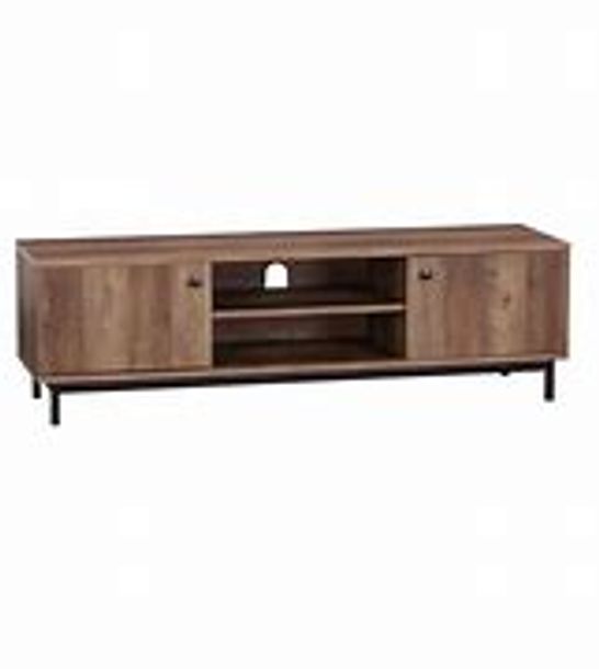 BOXED FULTON EXTRA WIDE TV UNIT RUSTIC PINE 