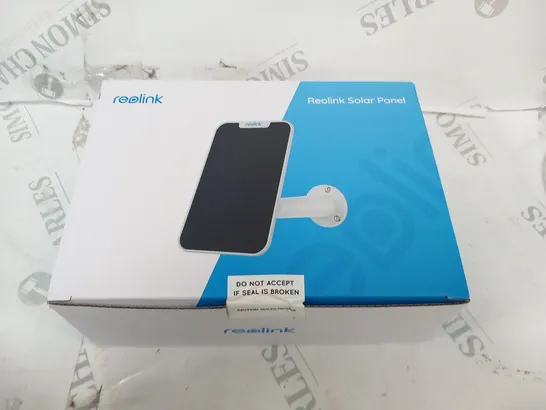 BOXED REOLINK SOLAR PANEL 