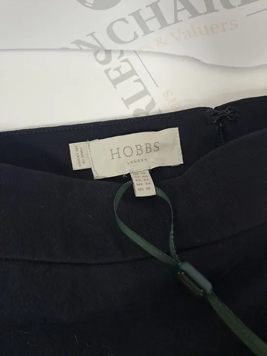 HOBBS JORDAN SKIRT IN NAVY BLUE - UK SIZE 14