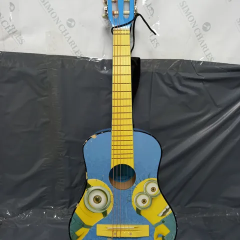 LEXIBROOK MINIONS KIDS ACOUSTIC GUITAR - COLLECTION ONLY