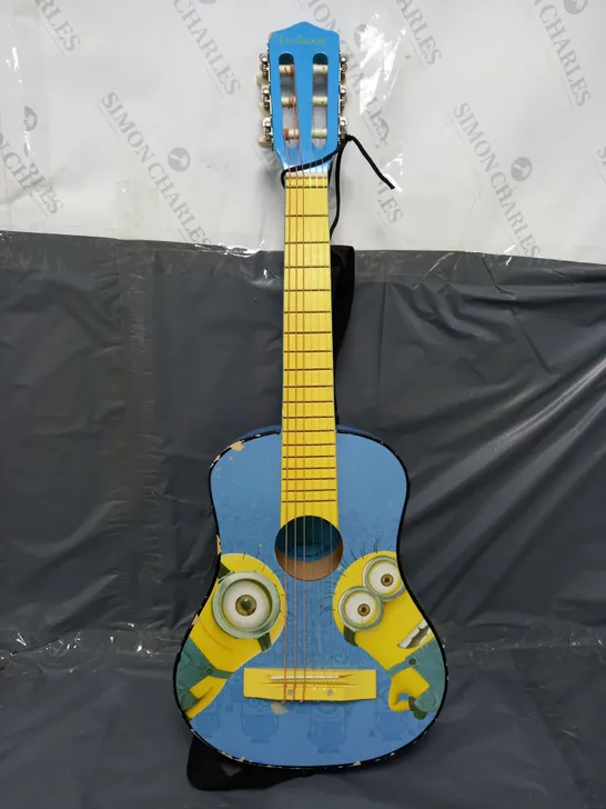 LEXIBROOK MINIONS KIDS ACOUSTIC GUITAR - COLLECTION ONLY