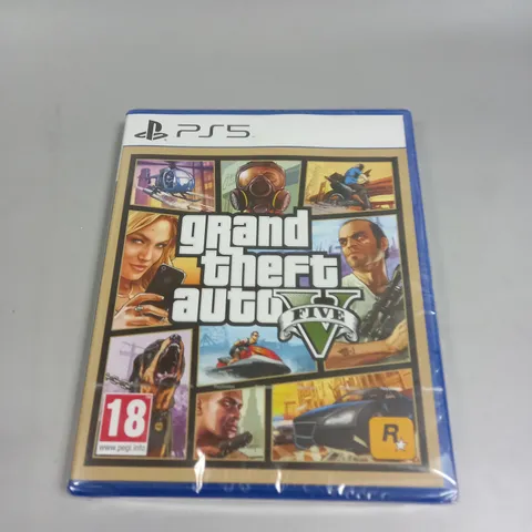 SEALED GRAND THEFT AUTO 5 FOR PS5 