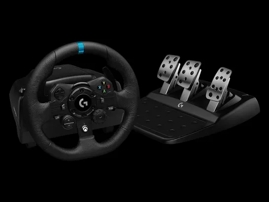 LOGITECH TRUEFORCE G923 RACING WHEEL WITH PEDALS FOR XBOX AND PC  (2 ITEM)