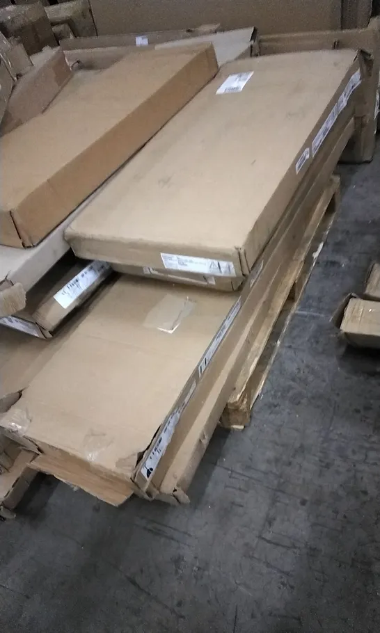 PALLET OF ASSORTED FLATPACK BOXED FURNITURE PARTS