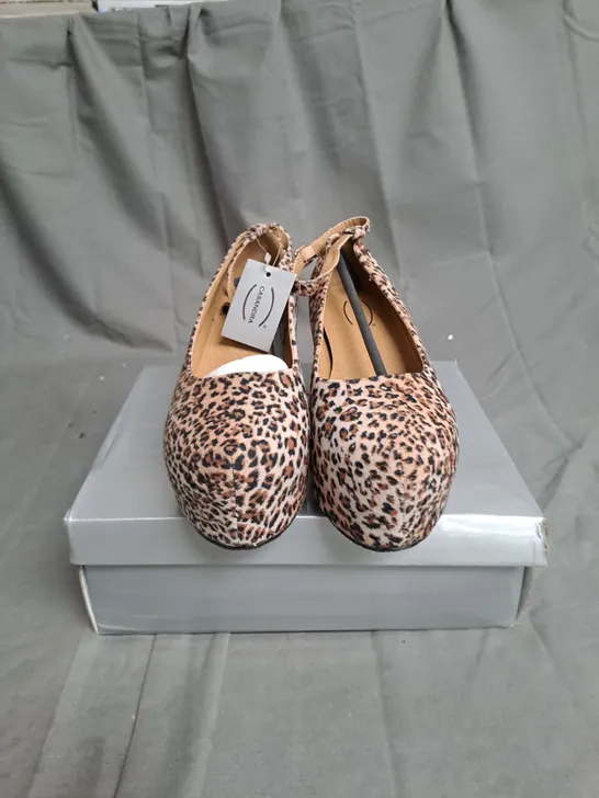 BOXED LOT OF 8 PAIRS OF LADIES CASANDRA PLATFORM SHOES