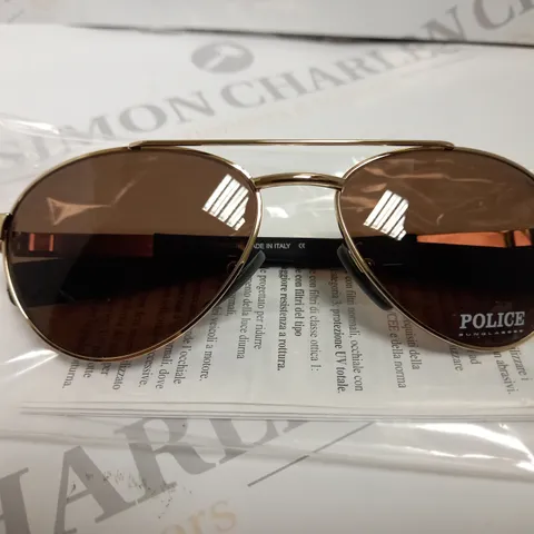 APPROXIMATELY 10 DIERRE POLICE SUNGLASSES -  GOLD