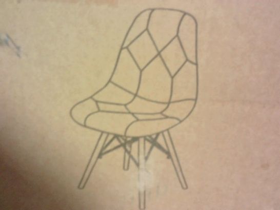 UPHOLSTERED CHAIR (BOXED) 