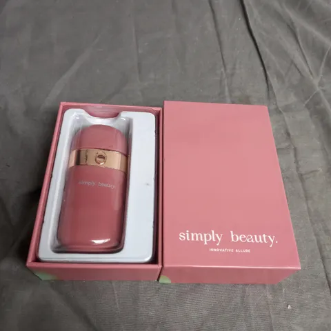 BOXED SIMPLY BEAUTY HAIRPOD DUAL HAIR REMOVER IN PINK