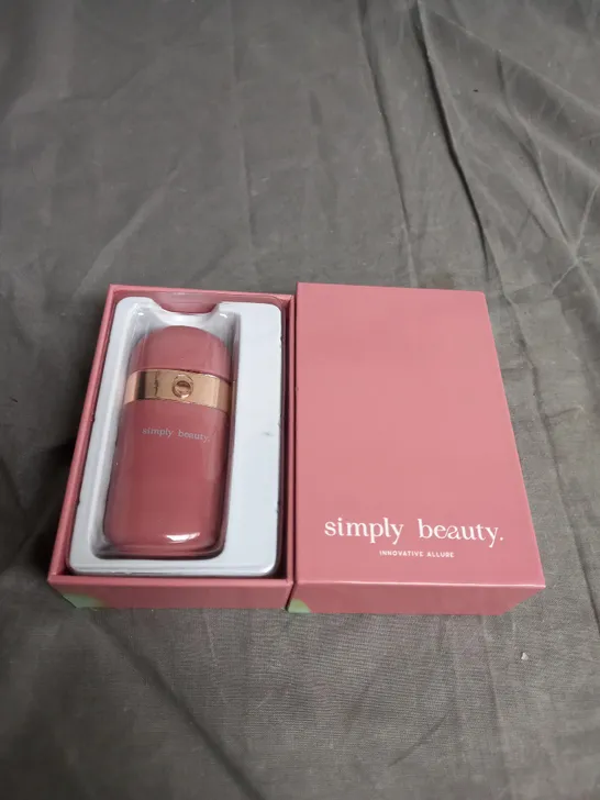 BOXED SIMPLY BEAUTY HAIRPOD DUAL HAIR REMOVER IN PINK