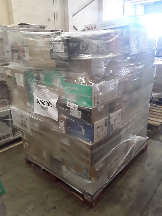 PALLET OF APPROXIMATELY 78 UNPROCESSED RAW RETURN HOUSEHOLD AND ELECTRICAL GOODS TO INCLUDE;