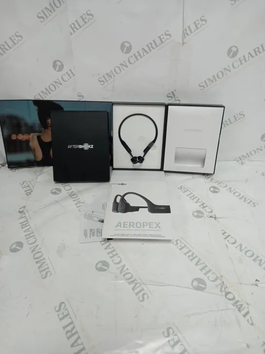 BOXED AFTERSHOKZ AEROPEX WIRELESS BONE CONDUCTION HEADPHONES