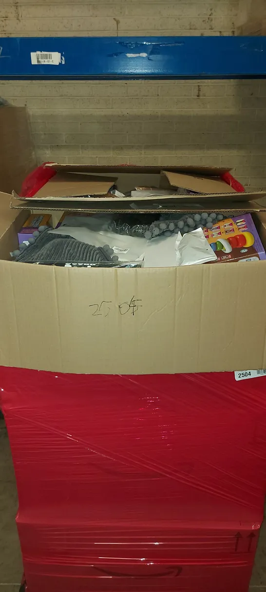 PALLET OF ASSORTED ITEMS INCLUDING: CHILDREN'S TOYS, FASHION JEWELLERY, DREAM CATCHER, GLASS SCREEN PROTECTOR, CLOTHING, FLY REPELLANT, SHADE CLOTH CLIPS