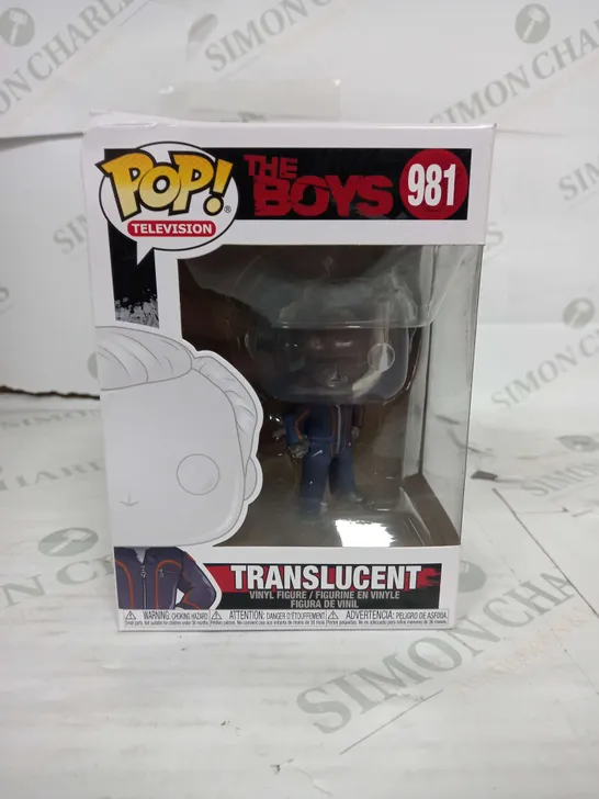 POP! TELEVISION THE BOYS - TRANSLUCENT VINYL FIGURE - 981