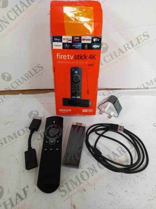 AMAZON FIRE TV STICK 4K BLACK 