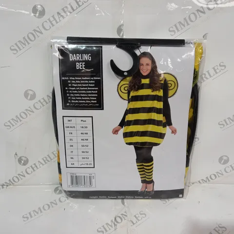 DARLING BEE COSTUME - ADULT SIZE 18-20