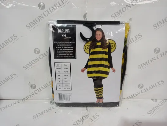 DARLING BEE COSTUME - ADULT SIZE 18-20