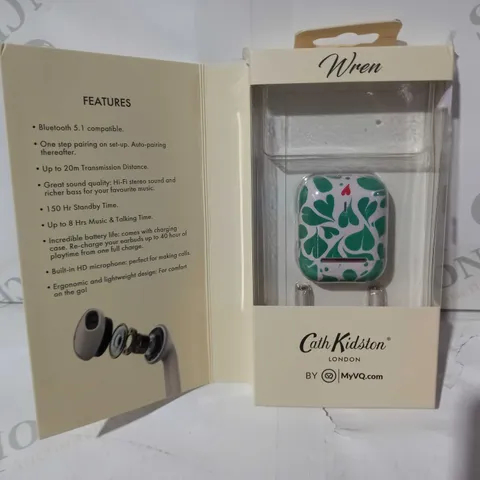 CATH KIDSTON MARBLE HEARTS WIRELESS EARBUDS