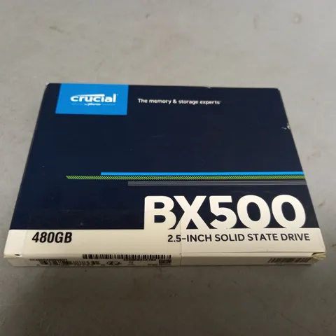 SEALED CRUCIAL BX500 2.5" SSD - 480GB