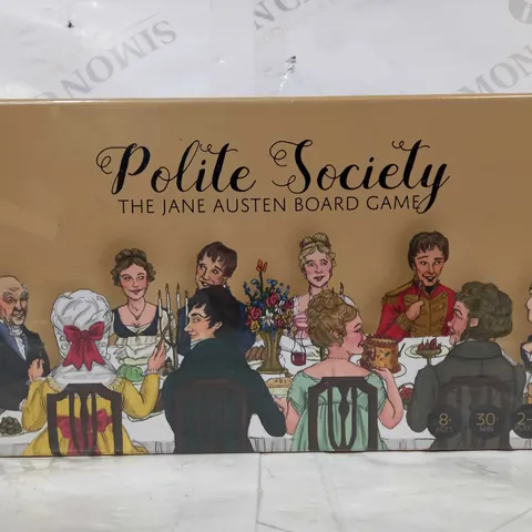 POLITE SOCIETY - THE JANE AUSTEN BOARD GAME