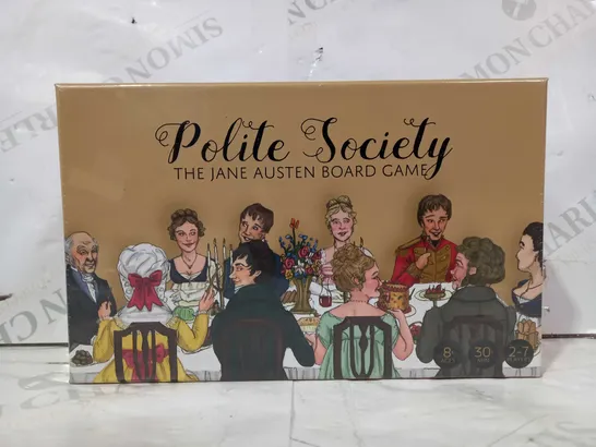 POLITE SOCIETY - THE JANE AUSTEN BOARD GAME