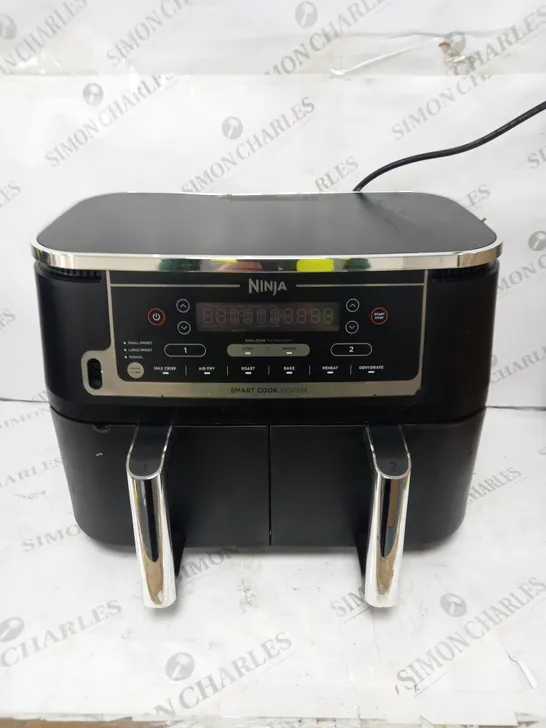 BOXED NINJA FOODI MAX DUAL ZONE AIR FRYER