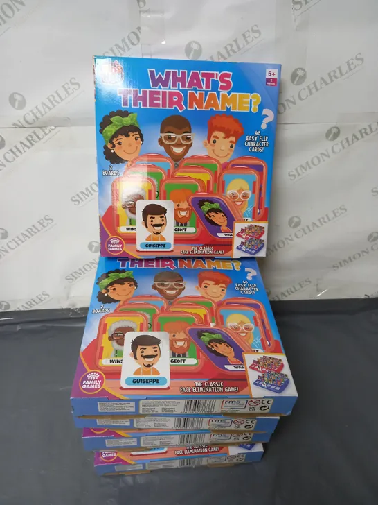 LOT OF 6 KID'S HUB WHAT'S THEIR NAME? RACE ELIMINATION GAME