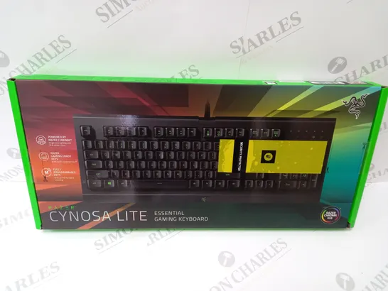 BRAND NEW BOXED RAZER CYNOSA LITE ESSENTIAL GAMING KEYBOARD 