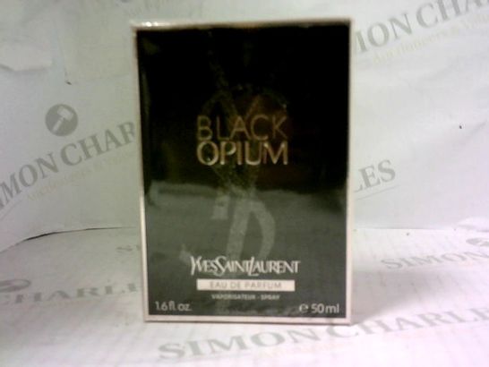 BOXED YVES SAINT LAURENT BLACK OPIUM EAU DE PARFUM SPRAY 50ML