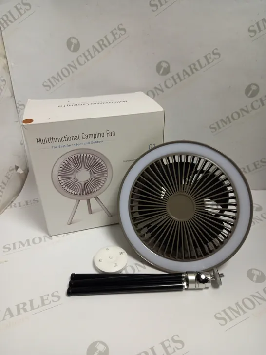 BOXED G1 MULTIFUNCTIONAL CAMPING FAN 