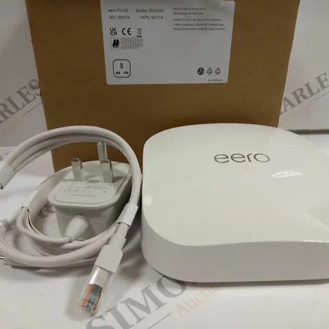 BOXED EERO PRO 6E WI-FI ROUTER 