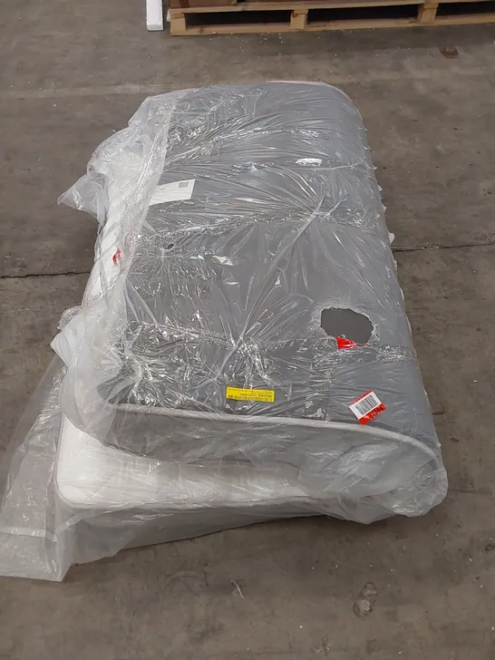 QUALITY BAGGED 4'6" DUAL LAYER 600 HYBRID MATTRESS 