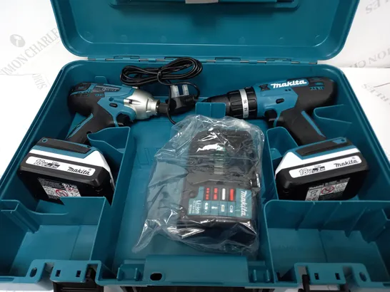 MAKITA 18V G-SERIES COMBI & IMPACT DRIVER KIT RRP £179.99