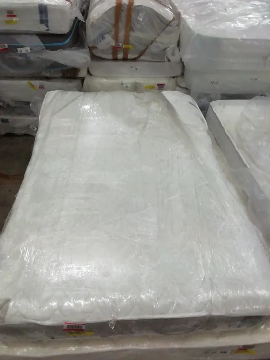 QUALITY BAGGED 4' SMALL DOUBLE ADAMINE SERENITY COIL SPRUNG MATTRESS 