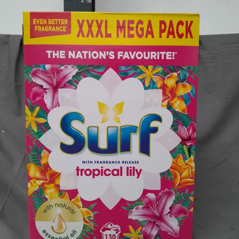 BOXED SURF TROPICAL LILY XXXL MEGA PACK WASHING POWDER