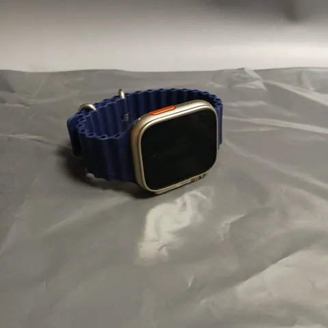 ULTRA SMART WATCH 8 BLUE RUBBER STRAP - UNSPECIFIED BRAND