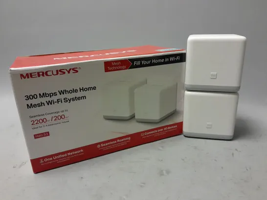 BOXED MERCUSYS 300MBPS WHOLE HOME MESH WI-FI SYSTEM