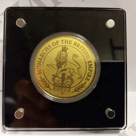 MONARCHS OF THE BRITISH EMPIRE COMMEMORATIVE COIN - ELIZABETH II 