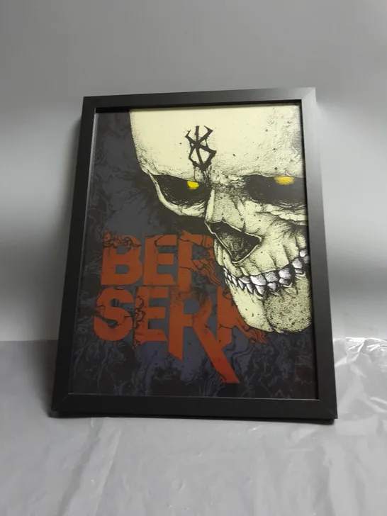 BOXED FRAMED BESERK ANIME POSTER