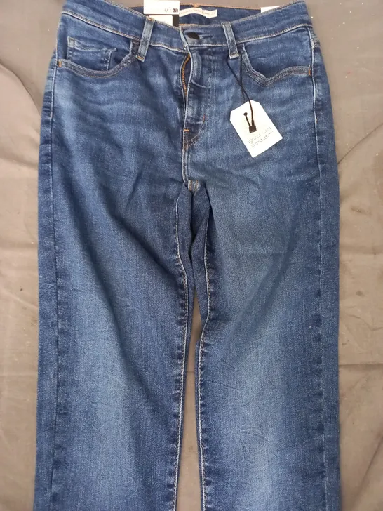 LEVI'S 720 HIGH-RISE SUPER SKINNY JEANS IN BLUE SIZE 27/30