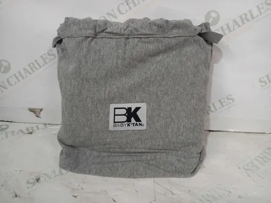 BABY K'TAN BABY CARRIER IN HEATHER GREY SIZE S