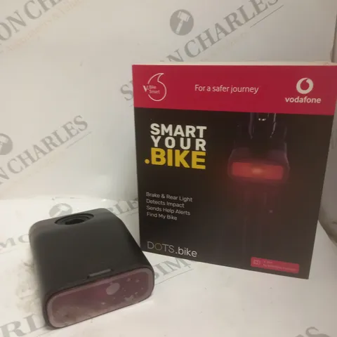 BOXED DOTS.BIKE SMART BRAKE & REAR BICYCLE LIGHT 