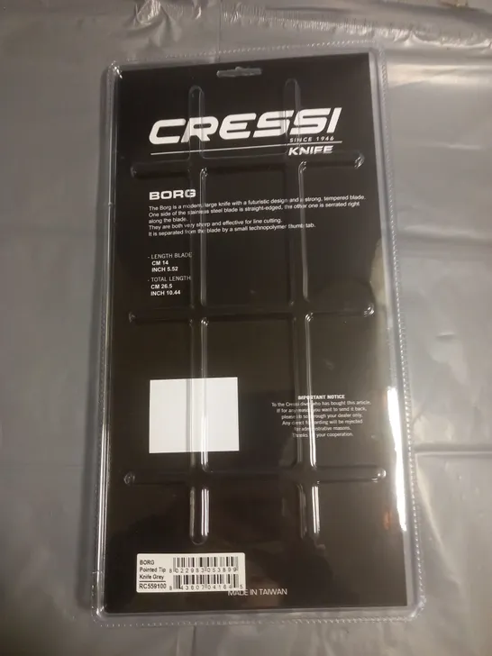 CRESSI BORG DIVING KNIFE