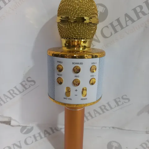 MULTI-FUNCTION MICROPHONE IN GOLD