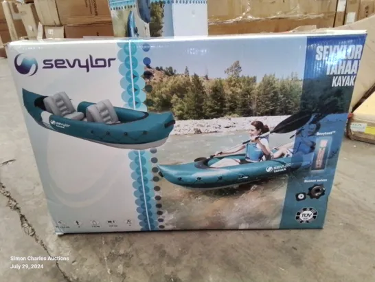 BOXED SEVYLOR TAHAA INFLATABLE KAYAK